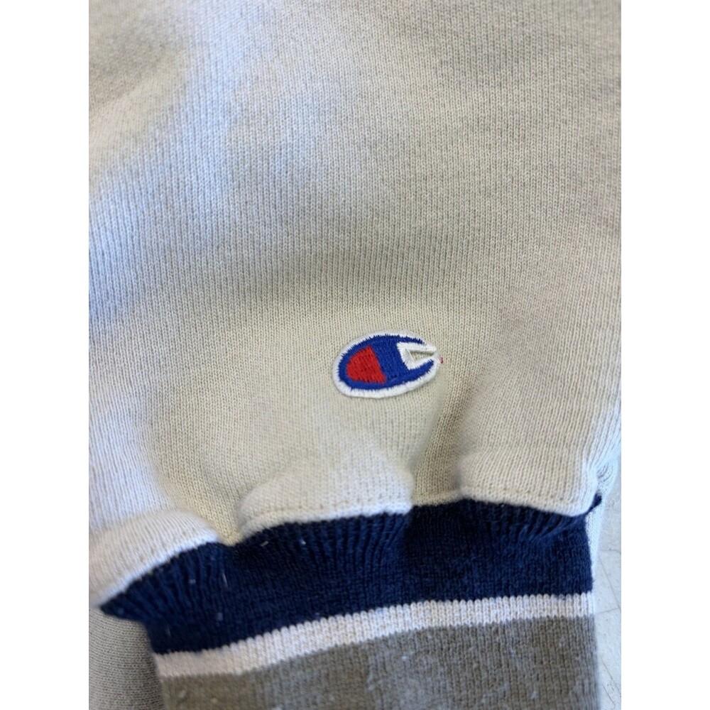 Vintage 90s Champion Reverse Weave Ringer Crewneck Sweatshirt Adult Size XL - Picture 2 of 14